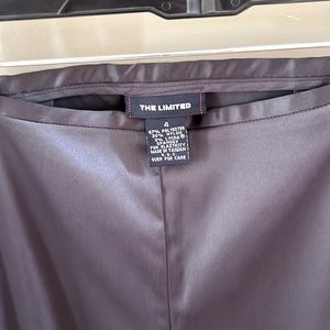The Limited gray satiny dress pants size 4